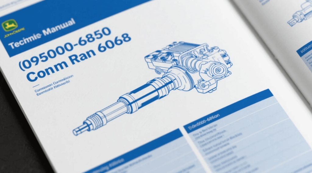 High‐pressure fuel rail with 095000-6480 injectors in place High‐pressure fuel rail with 095000-6480 injectors in place