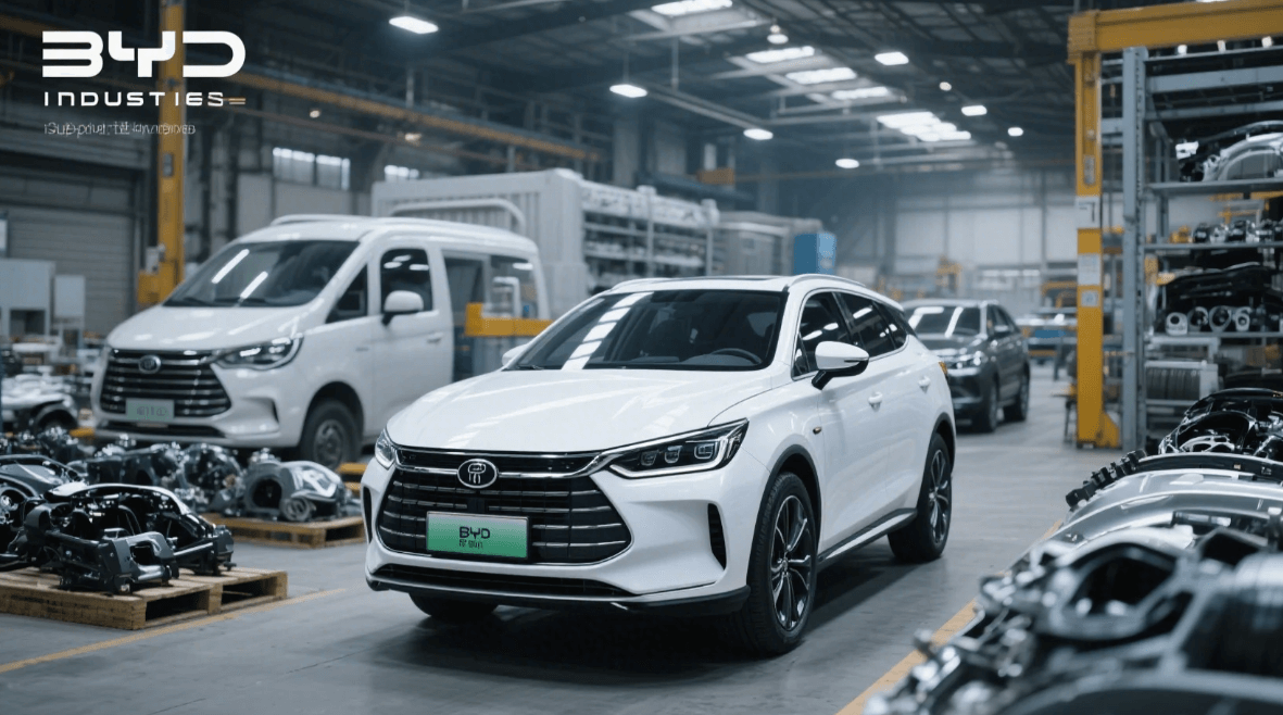 BYD Car Parts by GB INDUSTRIES: Smart Supply Solutions for a Leading EV Brand